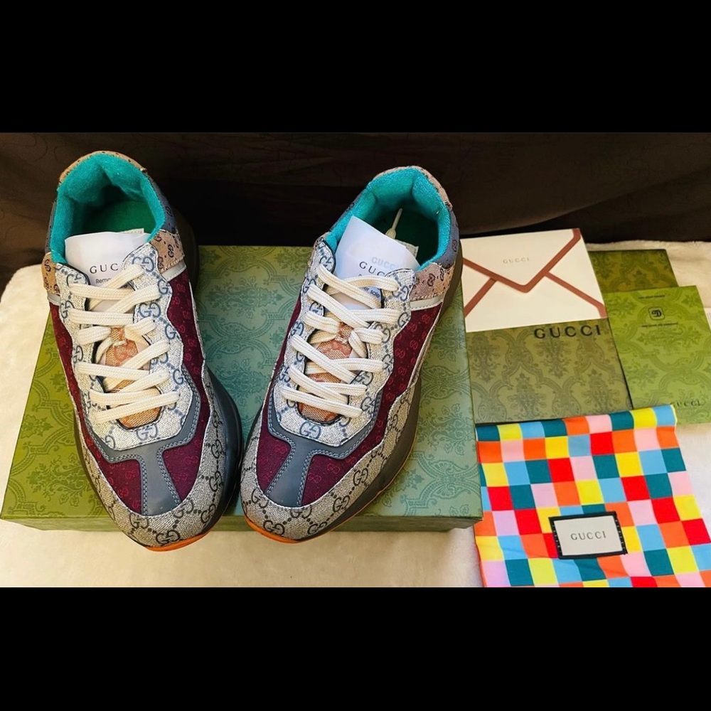 Gucci multi color sneaker